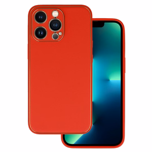 TEL PROTECT Luxury Suojakuori iPhone 13 Pro:lle punainen