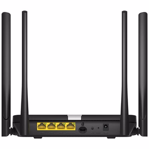 Cudy LT500 langaton reititin Fast Ethernet kaksikaistainen (2.4 GHz / 5 GHz) 4G musta