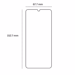 Karkaistu 2,5D suojalasi Samsung Galaxy A33 5G