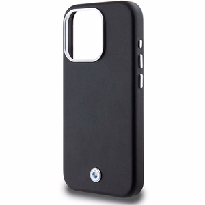BMW Signature Wrapped Metal MagSafe Suojakuori iPhone 15 Pro:lle - musta
