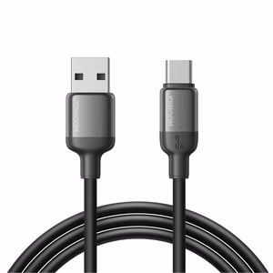 Joyroom S-A62 Lively Series 3A USB-A - USB-C kaapeli 1.2 m - musta