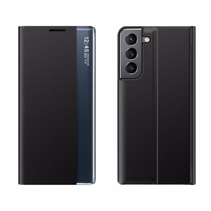 Uusi Sleep Case suojus jalusta-toiminnolla Samsung Galaxy S22 + (S22 Plus) musta