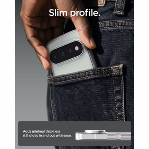 Spigen Ultra Hybrid  Google Pixel 11 Pro kuori, läpinäkyvä