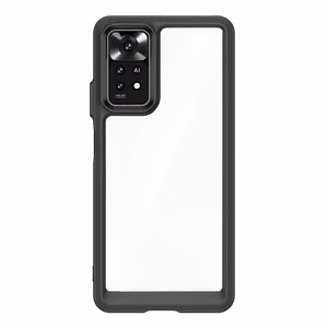 Outer Space Case silikonikotelo Xiaomi Poco M4 Pro 5G - musta