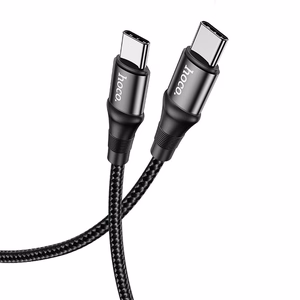 Hoco USB-C - USB-C -kaapeli PD 5A 100W 1 m X50 musta