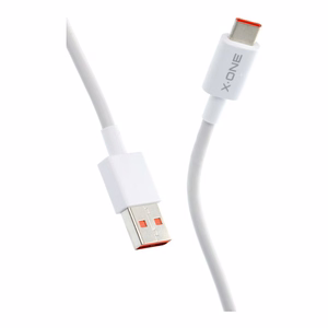 X-ONE Ultra Pro Xiaomi USB-A to Type-C -kaapeli 6A 120W alkuperäisellä sirulla, 1 m
