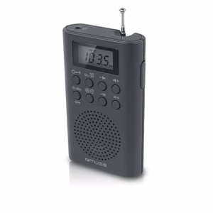Muse M-03 R – taskuradio, musta