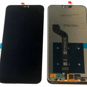 LCD-näyttö Xiaomi Mi A2 Lite/Redmi 6 Pro kosketusnäytöllä musta HQ