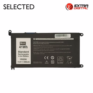 Kannettavan akku Dell YRDD6, 3600 mAh, Extra Digital Selected