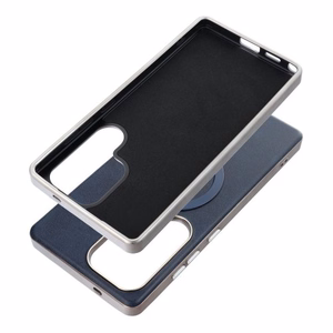 Kuori Samsung A37:lle Gentleman Mag Cover yhteensopiva MagSafe:n kanssa laivastonsininen