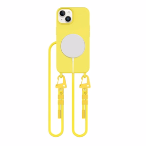 Tech-Protect Magnecklace MagSafe Suojakuori iPhone 14 -lle - keltainen