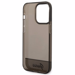 Guess GUHCP14LHGCOK iPhone 14 Pro 6.1 "musta / musta kovakotelo läpikuultava