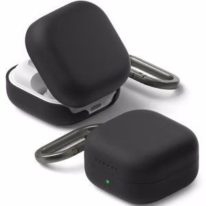 Ringke Silicone suojakuori Samsung Galaxy Buds 4 / 4 Pro:lle musta