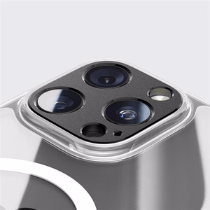 Tech-Protect Camalloy Fit+ kamerasuoja iPhone 17 Pro:lle - Hopeinen