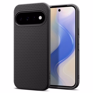 Spigen Liquid Air suojakuori mallille Google Pixel 11 – väri: mattamusta