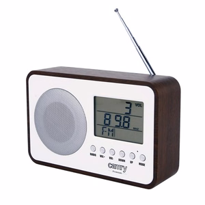 Camry CR 1153 – kannettava digitaaliradio, musta/valkoinen