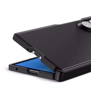 Spigen Tough Armor Pro MagFit MagSafe -suojakuori mallille Samsung Galaxy Z Fold 8 Ultra – musta
