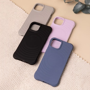 Suojakuori Circle Mag iPhone 11 musta