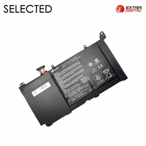 Kannettavan tietokoneen akku ASUS A42-S551, 4400 mAh, Extra Digital Selected
