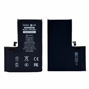 StellarXcell Diagnostic -akku Apple iPhone 14 Pro Max -puhelimeen, 4330 mAh (vakiokapasiteetti + laadukas BMS-kopio)
