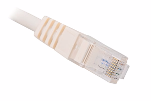 Lanberg PCU6-10CC-0050-W verkkokaapeli valkoinen 0.5 m Cat6 U/UTP (UTP)