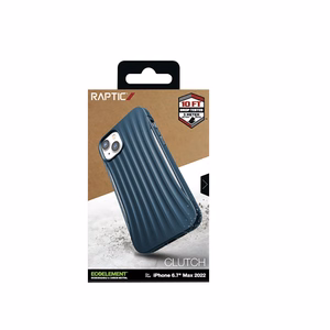 Raptic X-Doria Clutch suojakuori laitteelle iPhone 14 Plus, sininen