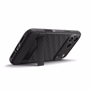 Spigen Parallax S Mag Magsafe Suojakuori iPhone 17 Pro Max:lle Matte Black