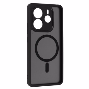 Full Matte Mag Cover Xiaomi Redmi Note 14 5G:lle musta