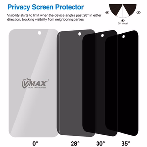 Vmax tempered glass 0.33mm 2,5D high clear privacy glass for iPhone 7 / 8 / SE2020 / SE2022
