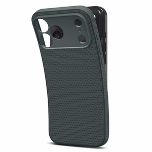 Spigen Liquid Air Suojakuori iPhone 17 Pro:lle Abyss Green