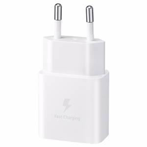 Laturi Samsung EP-T1510XWEGEU 15W Type-C 1 m kaapelilla, valkoinen