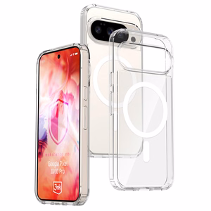 3mk Armor MagCase Google Pixel 10 / Google Pixel 10 Pro:lle - Läpinäkyvä