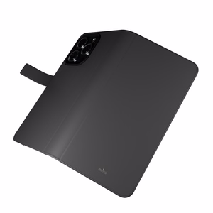 Puro Wallet Detachable MagSafe 2in1 PU-nahkainen Suojakuori läpällä ja lompakolla iPhone 16 Prolle - musta