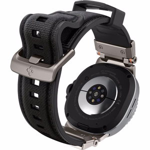 Spigen DuraPro Armor -ranneke mallille Samsung Galaxy Watch 40/44/46 mm – musta
