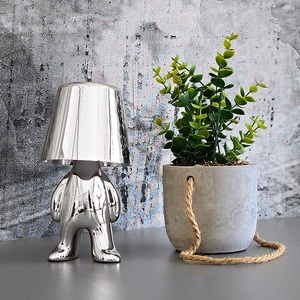Night lamp Silver Man design A