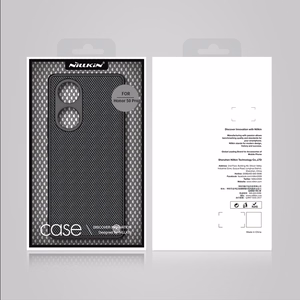 Nillkin Textured Case kestävä vahvistettu kotelo geelirunko ja nylon takaisin Honor 50 Pro musta