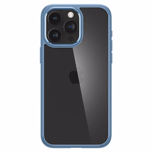 Spigen Crystal Hybrid Suojakuori iPhone 15 Pro Max:lle - Kirkas Sininen
