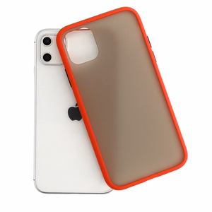 Vennus Color Button Bumper Samsung Galaxy S21 Ultra:lle punainen