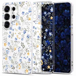 Tech-Protect FlexAir suojakuori Samsung Galaxy S26 Ultra:lle värikäs kukkainen