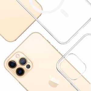 3mk Armor Magcase -suojakuori iPhone 12 Pro Max:lle - läpinäkyvä