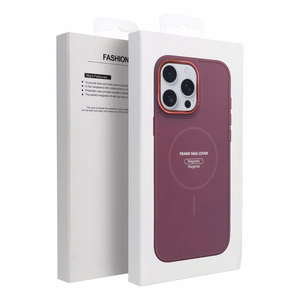 Suojakuori Samsung A37 Frame Mag Cover MagSafe-yhteensopiva magenta