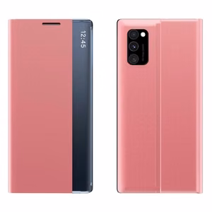 Uusi Sleep Case flip kansi jalusta toiminto Xiaomi Redmi Note 11 Pro + 5G (Kiina) / 11 Pro 5G (Kiina) / Mi11i HyperCharge / Poco X4 NFC 5G vaaleanpunainen vaaleanpunainen