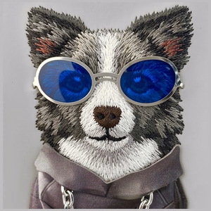 Nimmy Glasses Cool Nag Suojakuori iPhone 17:lle - Harmaa