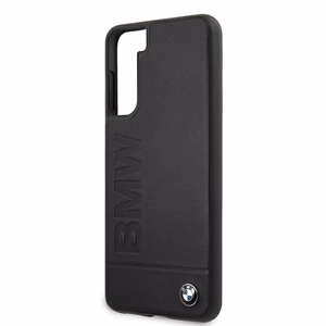 BMW Signature Logo Imprint Case Samsung Galaxy S21+ - musta