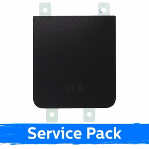 Takakuori yhteensopiva Samsung F741 Z Flip6 / Crafted musta / (Service Pack)
