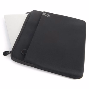 Tucano Top Second Skin protective laptop sleeve for MacBook Air 15-inch (M5/M4/M3/M2/2026-2023) / MacBook Pro 15-inch / 14-inch and 13-inch laptops, black