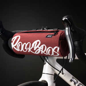 Rockbros G006 Flash Journey pyörän ohjaustankolaukku, 3.6L – väri: punainen
