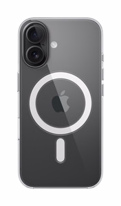 MA6A4ZM/A iPhone 16 läpinäkyvä suojakuori MagSafella