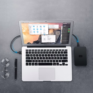Ugreen USB - mini USB -kaapeli 480 Mbps 3 m musta (US132 10386)