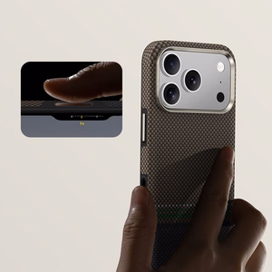Benks Magnetic Armor Pro Prestige Kevlar 600D Case -suojakuori (C.K.FL.AP.GD.Y069) Iphone 17 Prolle (kameran ohjauspainike)